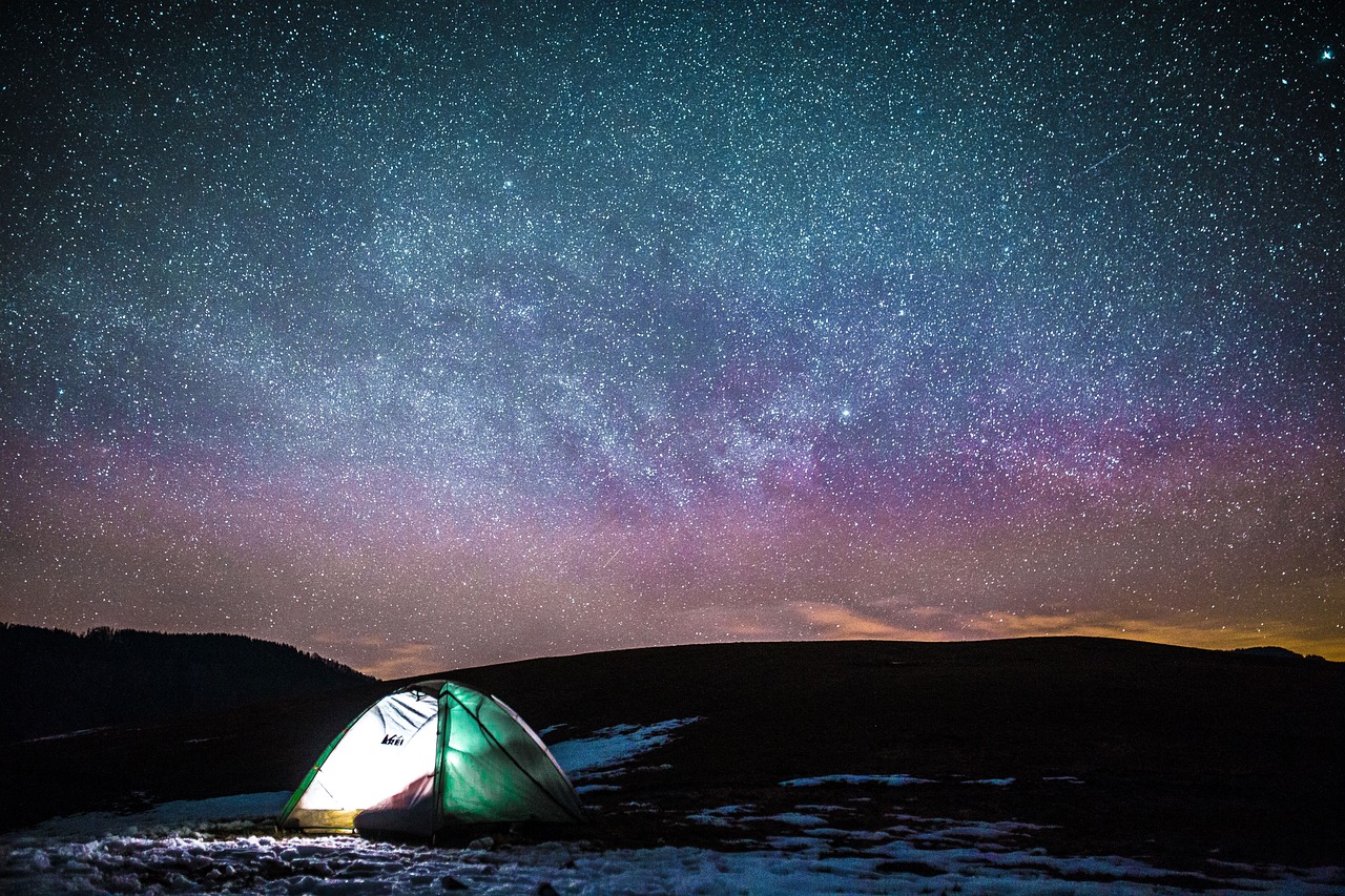 星星点灯，图虫旅行摄影的奇幻之旅星星点灯图片  第1张